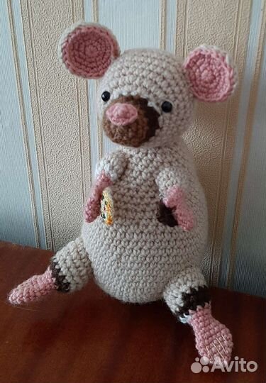 Вязаные игрушки ручной работы