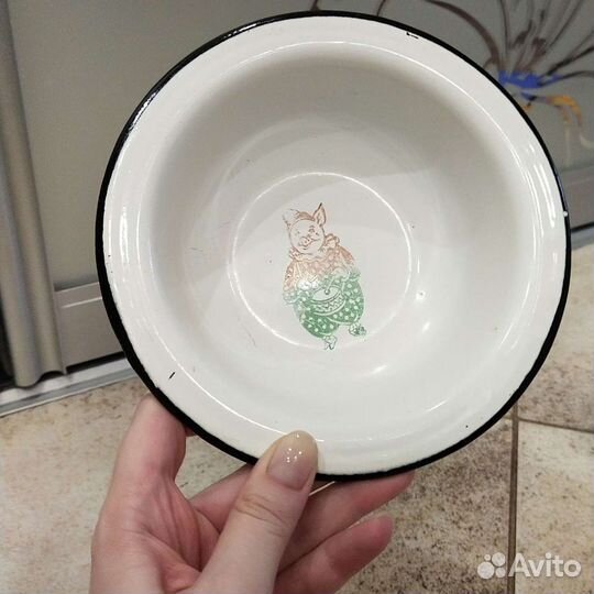 Металлическая тарелочка, СССР