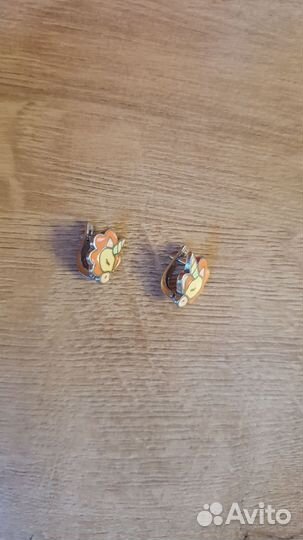 Серебряные серьги