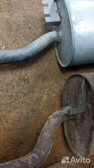 Глушитель hover h2 + приемная труба него