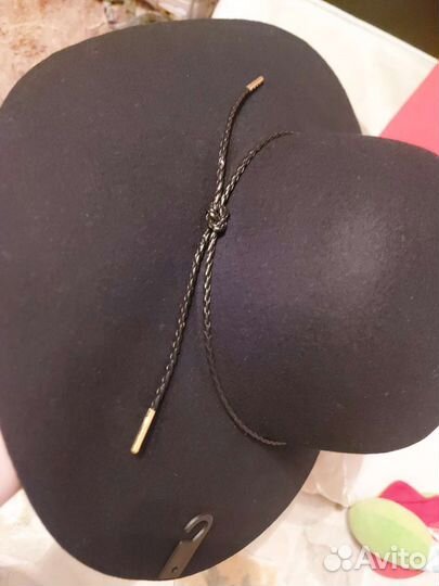 Шляпа женская черная
