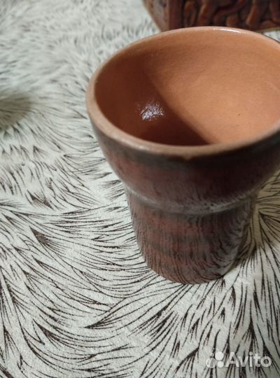 Коньячный набор глиняный