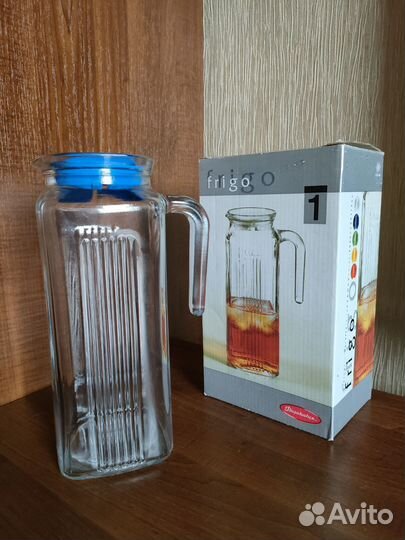 Кувшин с крышкой производство Pasabahce