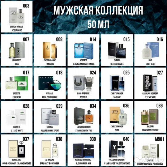 Духи мужские и женские. Производства Чехии