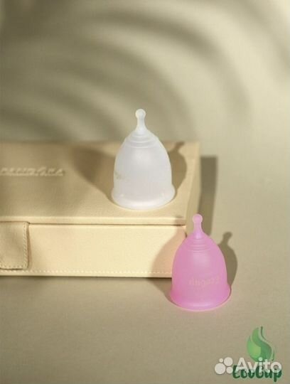 EcoCup / Менструальная чаша (набор S, L размер)