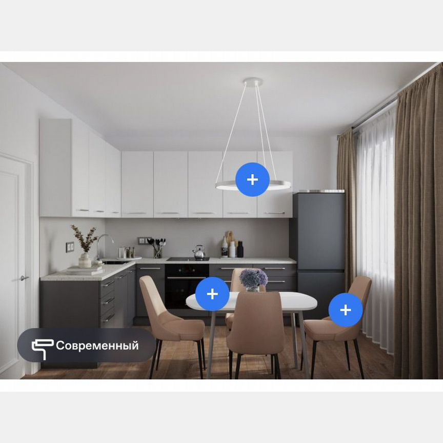 1-к. квартира, 37,5 м², 4/7 эт.