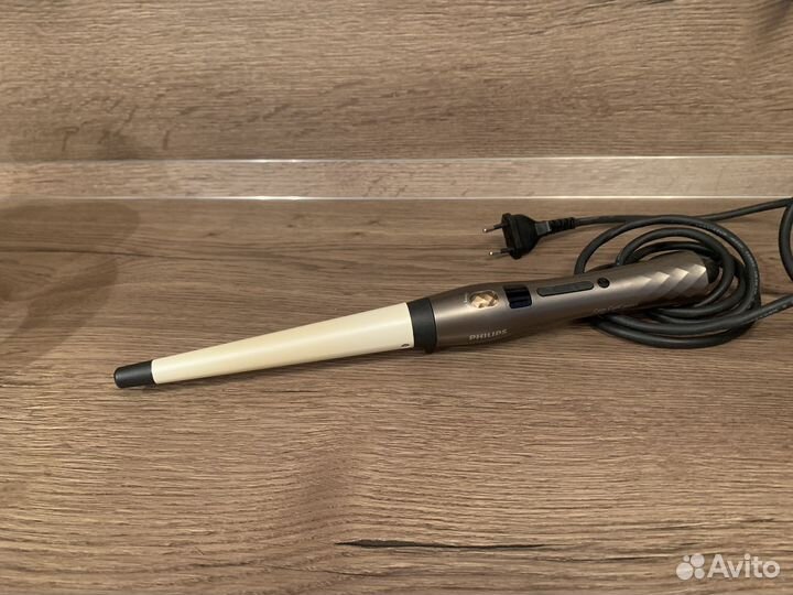 Конусная плойка philips care curl control