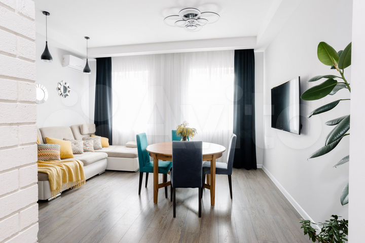 3-к. квартира, 73,4 м², 4/5 эт.