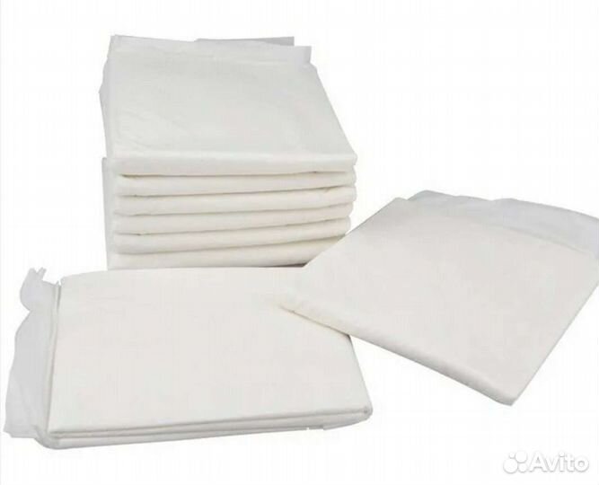 Пеленки впитывающие 60х60, 50 шт