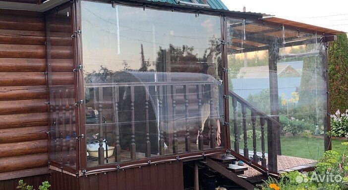 Гибкие, мягкие окна для беседок и веранд