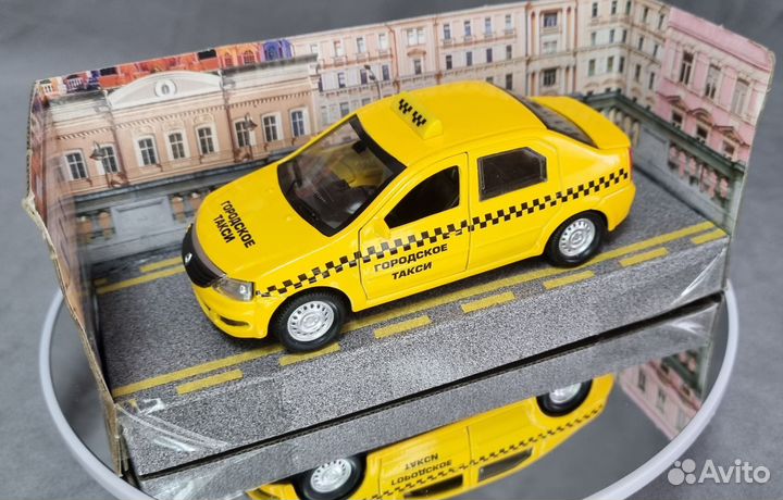 Газ 24-02 Волга такси Технопарк модель