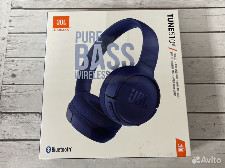 Беспроводные наушники JBL tune 510bt