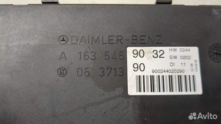 Блок комфорта Mercedes ML W163, 2004