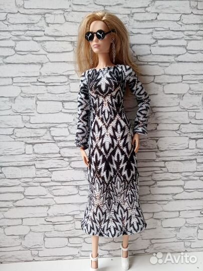 Одежда на Барби Поппи integrity платье сарафан