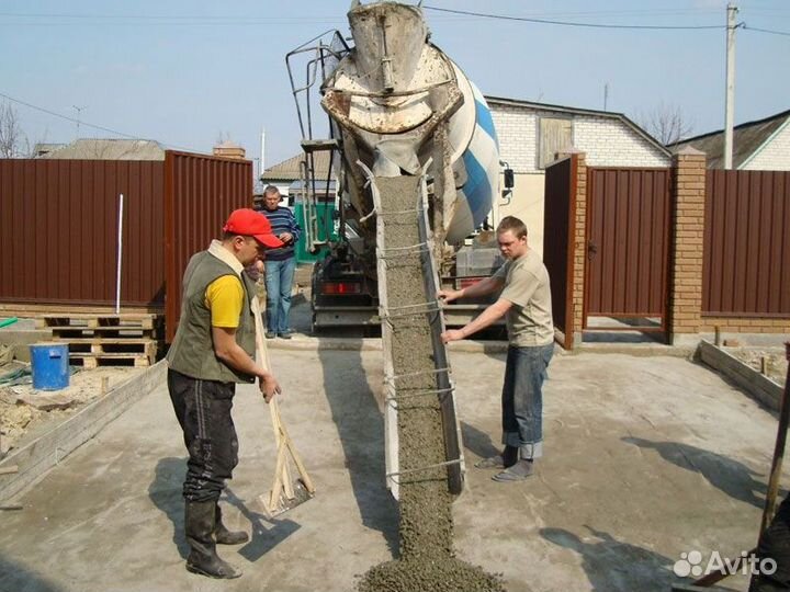 Бетон цпс М-100 с доставкой от 2-х часов