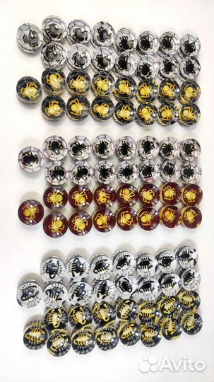 Фишки для нард ручной работы