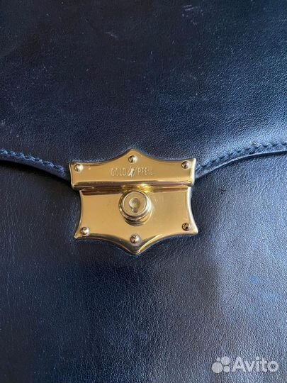 Мужская сумка натуральная кожа gold pfeil