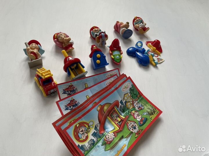 Киндеры серии овечки пожарные кузнечики единороги