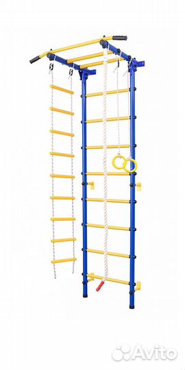 Шведская стенка barfits Детский квадратик 2.0 син