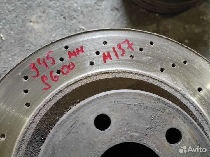 Диски тормозный Mercedes w220 s600