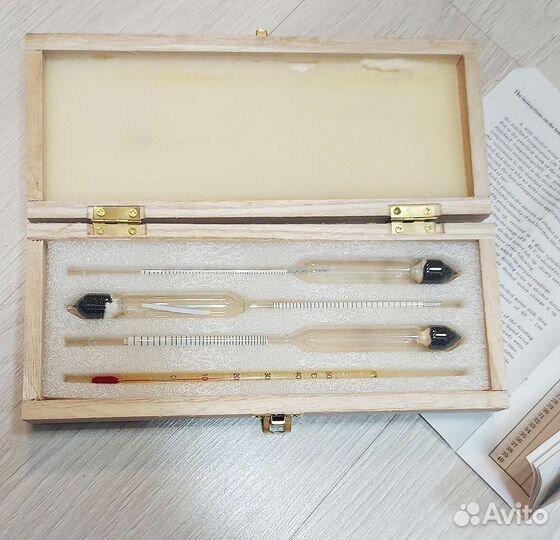 Набор ареометров спиртометров