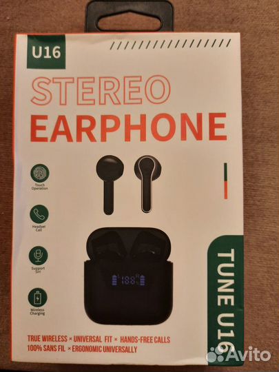 Беспроводные Наушники с зарядной кробкой