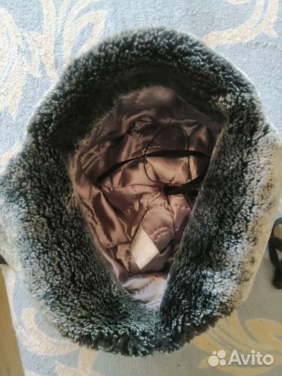 Вязаная шапка мужская