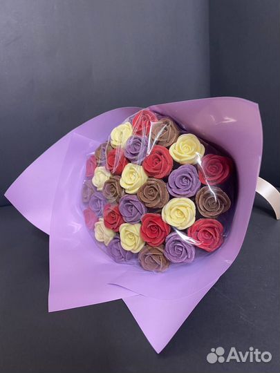 Букет Шоколадных Роз для Самых Любимых - 29 шт