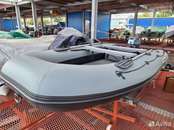 Лодка SMarine 380 мотор Mikatsu (Микатсу) M9.9f