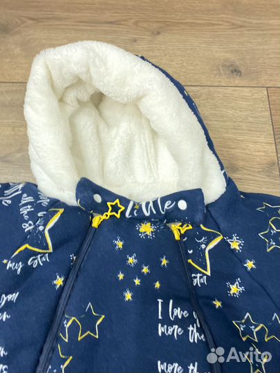 Конверт на выписку комбинезон зимний