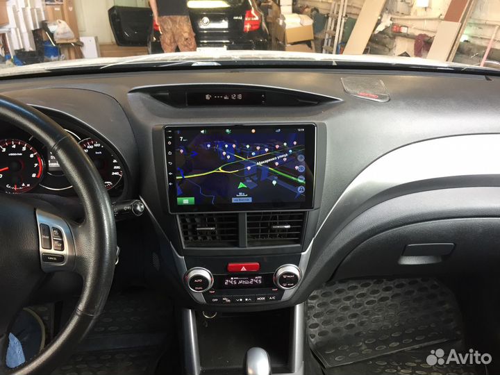 Android магнитола Forester 2008 - 2012, есть Teyes