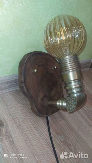 Светильник бра бронза ручная работа