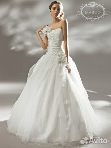 Платье новое свадебное р48-50 мс210