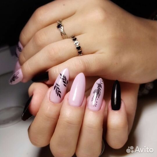 Маникюр с покрытием гель лак