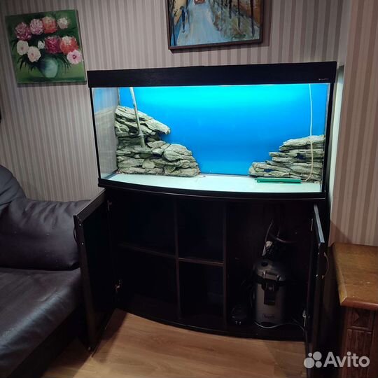Аквариум панорамный aqua plus 250 литов