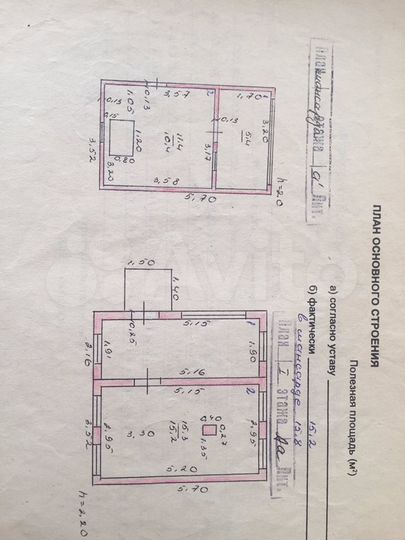 Дача 60 м² на участке 6 сот.