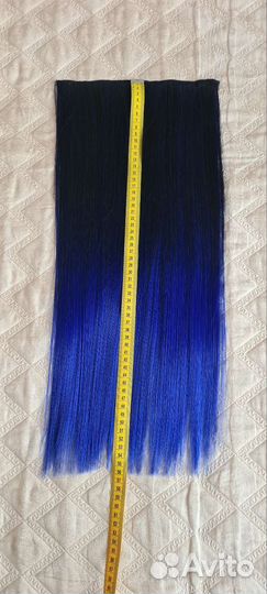 Накладные волосы на заколках