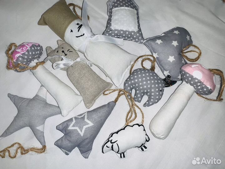 Ёлочные игрушки новые 10 шт