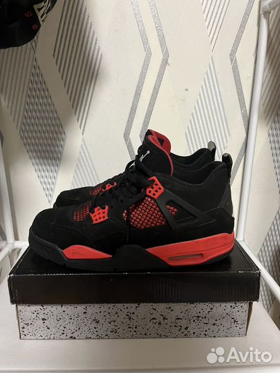 Nike jordan 4 red thunder