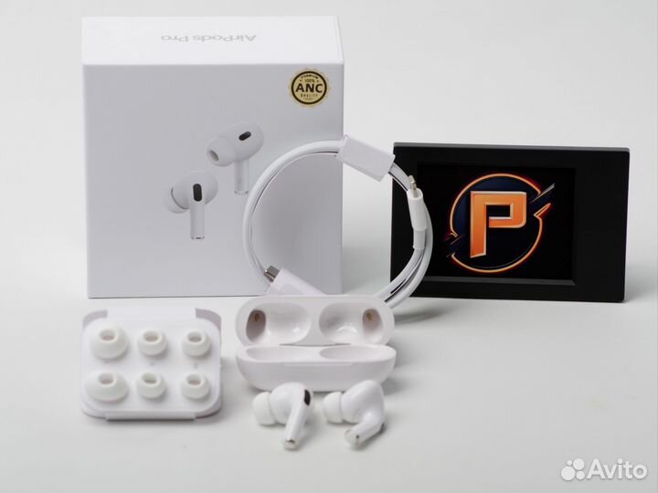 Airpods 2 PRO + чехол + Magsafe в подарок