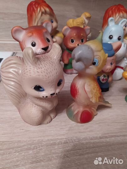 Игрушки резиновые СССР