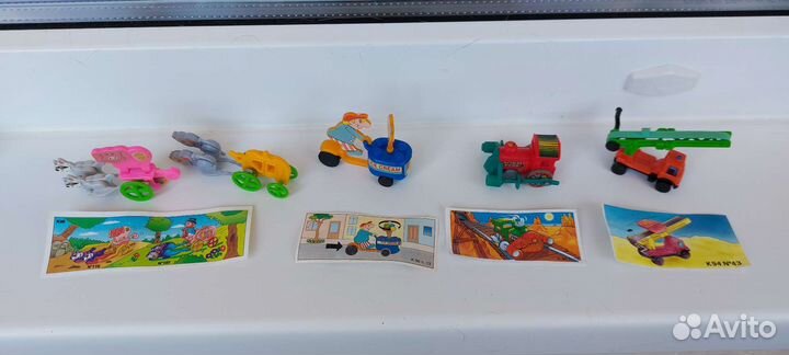 Киндеры. Игрушки. Полные серии