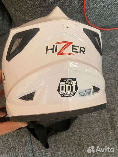 Мотошлем кроссовый бу