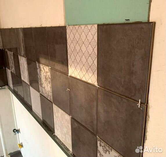 Плиточные работы, ремонт ванной и туалета