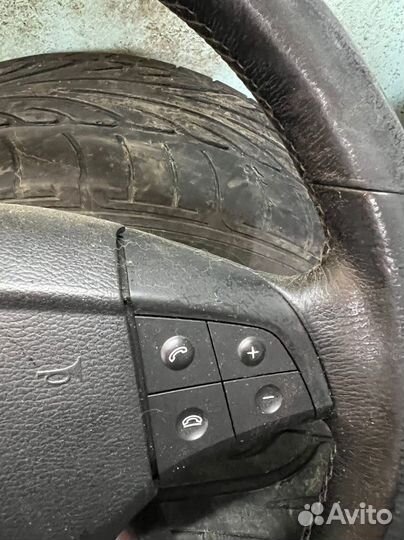 Руль кожаный 4 спицы Мерседес мл гл В 164 В 251