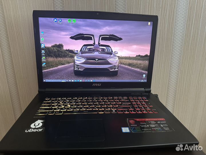 Продам ноутбук MSI GP72MVR 7RFX Leopard Pro