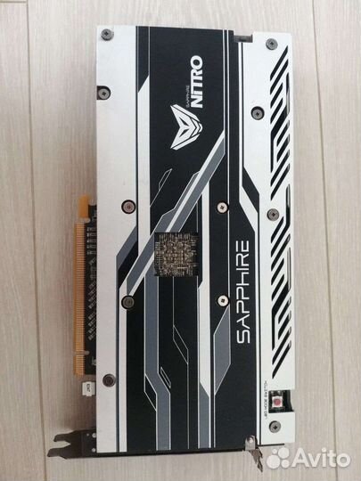 Видеокарта Saphire nitro+ RX470 8гб