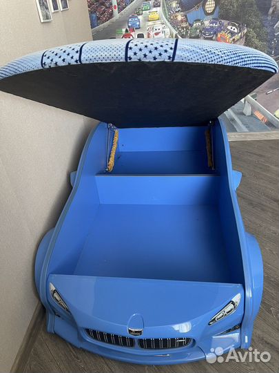 Детская кровать-машина