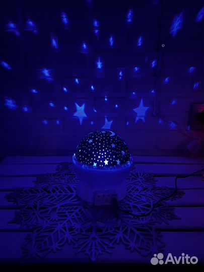 Проектор ночник светильник