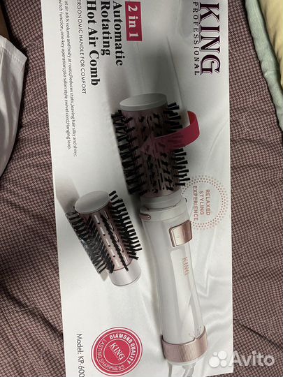 Фен щетка вращающаяся